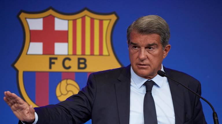 La situación financiera del FC Barcelona es dramática, lamenta Laporta