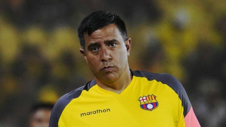 César Farías, entrenador de Barcelona SC.