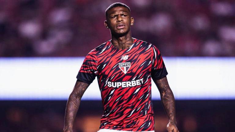 Robert Arboleda, jugador de São Paolo.