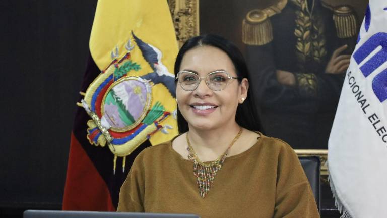 Diana Atamaint, presidenta del CNE, lleva en el cargo desde el 2018.