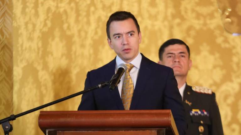 Noboa: Ecuador no ha perdido la guerra contra las bandas criminales, está peleando