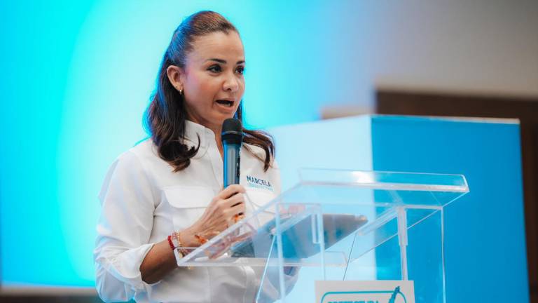 Marcela Aguiñaga, prefecta del Guayas.