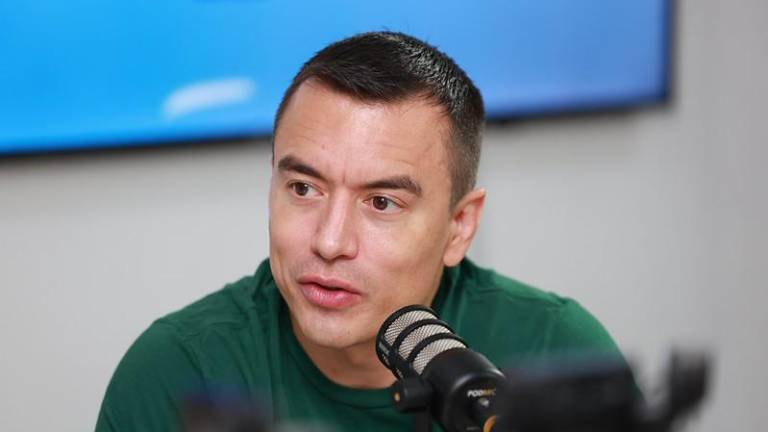 El presidente de la República, Daniel Noboa.