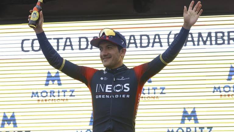 Richard Carapaz gana la sexta etapa de la Vuelta a Cataluña