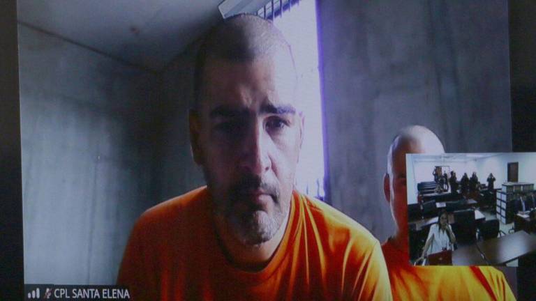 El alcalde de Guayaquil, Aquiles Alvarez, en la cárcel de máxima seguridad El Encuentro.