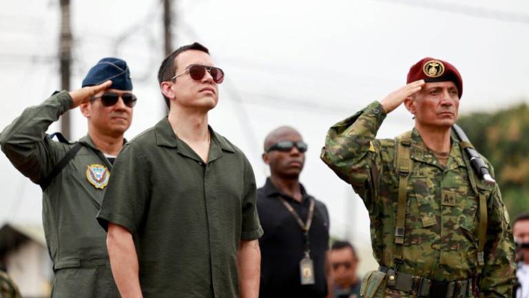 Daniel Noboa anuncia mayor despliegue militar y policial en Quito: cada ataque tendrá una respuesta más fuerte