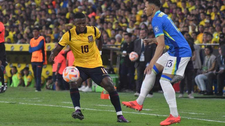 Alan Minda, uno de los jóvenes jugadores de la Selección de Ecuador.