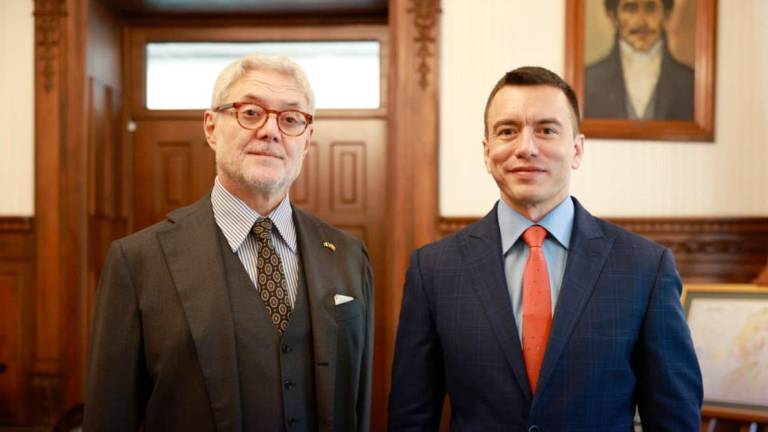 Daniel Noboa vuelve a reunirse con el procurador Antimafia de Italia, Giovanni Melillo