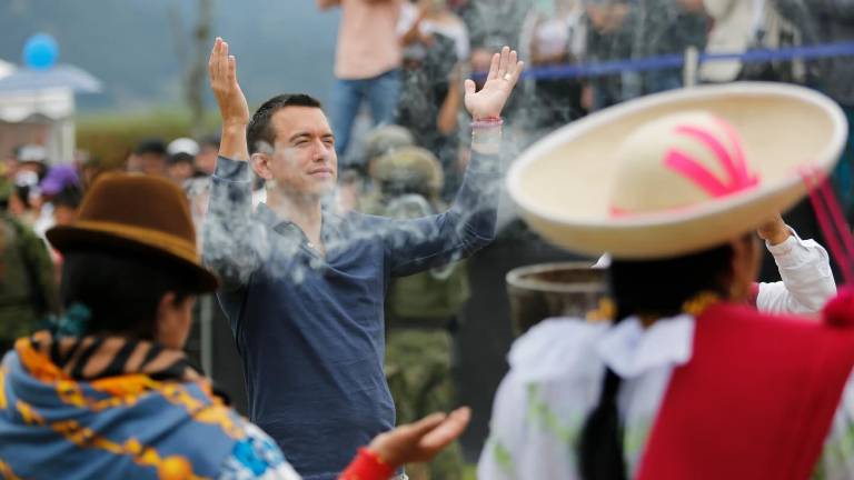 Daniel Noboa: “La agenda la impone la mayoría, no un pequeño grupo de relajosos”