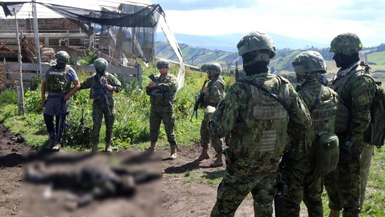 Fuerzas Armadas abaten a dos presuntos guerrilleros en Carchi