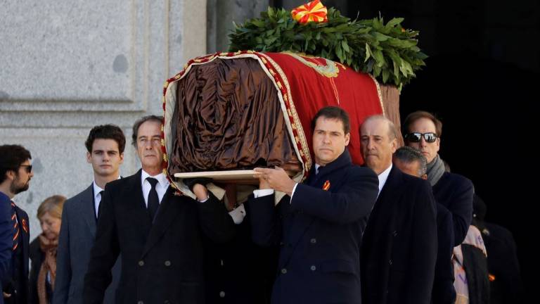 Cuerpo del exdictador español Francisco Franco fue exhumado