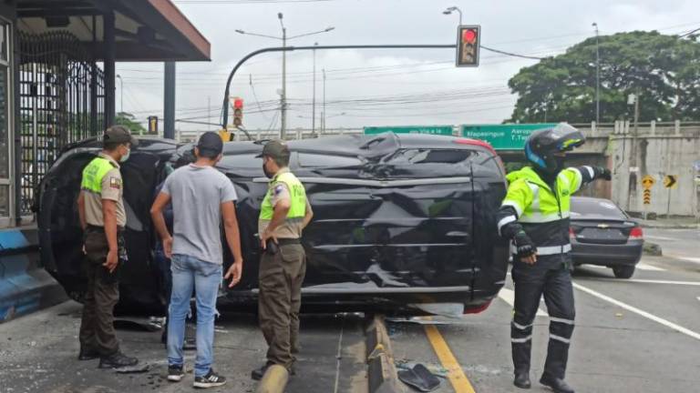 Fiscal del caso Lisbeth Baquerizo sufre accidente vial