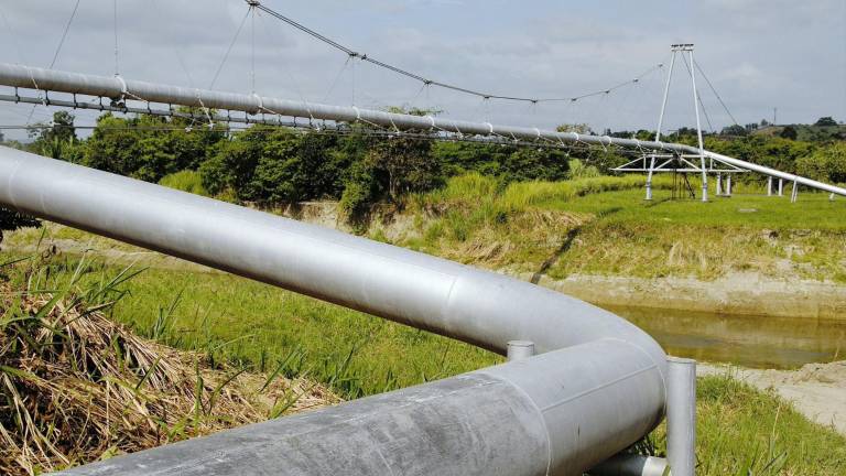 Petroecuador suspendió el bombeo del oleoducto SOTE y del poliducto por erosión regresiva