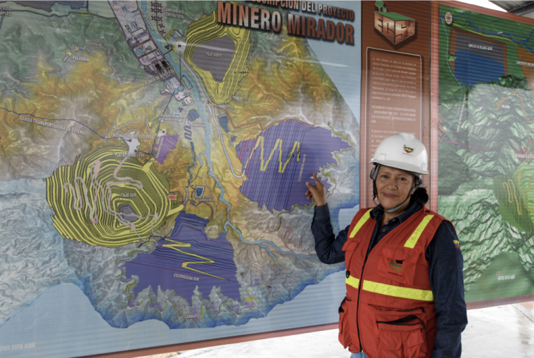$!Wilma Pazmiño, gerente de Gestión Ambiental de Mirador, asegura que las infraestructuras cumplen con todos los estándares.
