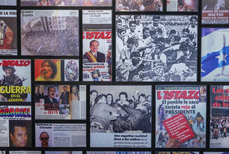 $!Archivo de Vistazo, en la exposición del Museo Nahim Isaías.