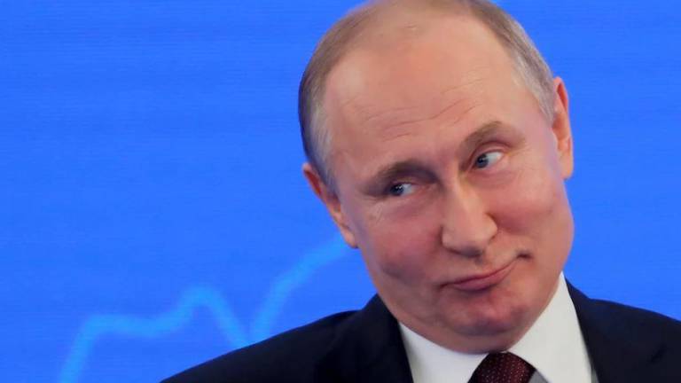 Putin agradece a Papá Noel por haberlo hecho presidente