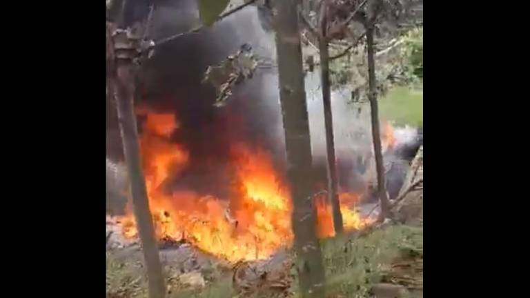 VIDEO: Accidente de avioneta en Shell, provincia de Pastaza, deja tres fallecidos