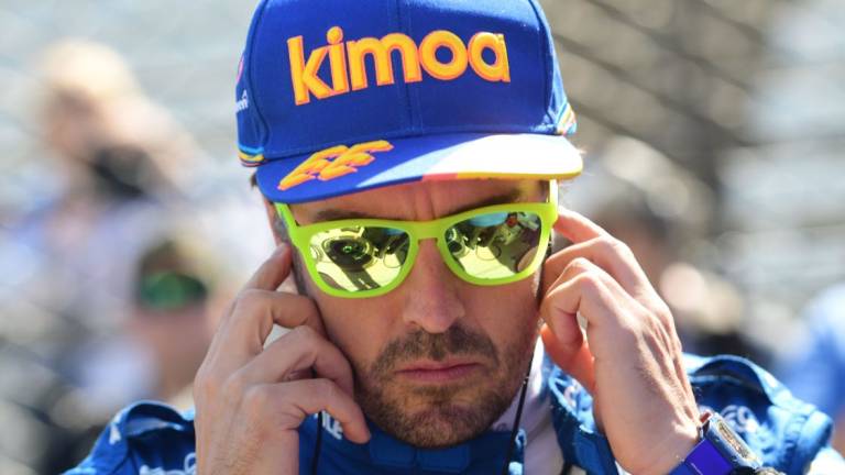 El aparatoso accidente de Fernando Alonso en la pista de Indianápolis