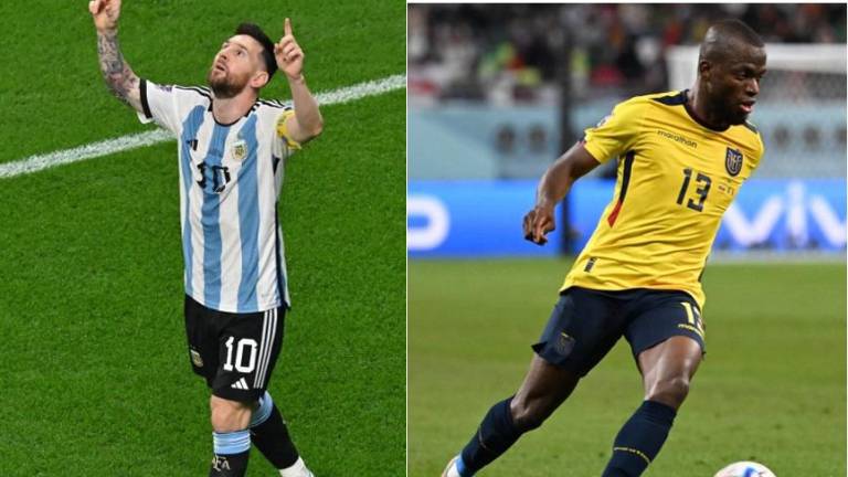 Messi y Enner Valencia aparecen juntos en el grupo de máximos goleadores del Mundial 2022