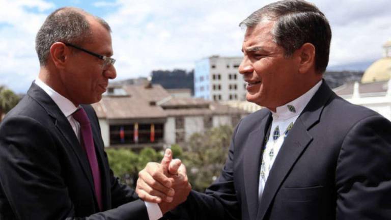 Correa envía mensaje a Glas tras orden de encarcelación inmediata contra exvicepresidente