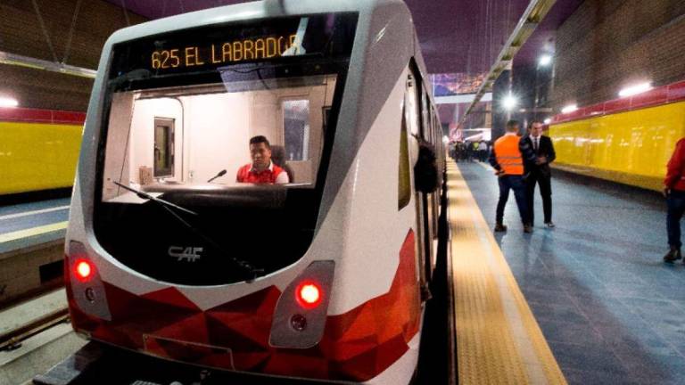 Así operará el Metro de Quito desde el próximo 1 de diciembre