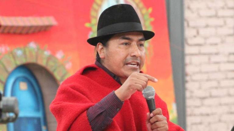 Leonidas Iza dice que espiaron su celular y sufrió emboscada