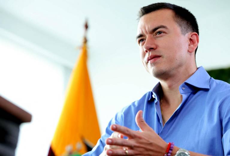 $!Fotografía de archivo del presidente de Ecuador, Daniel Noboa.