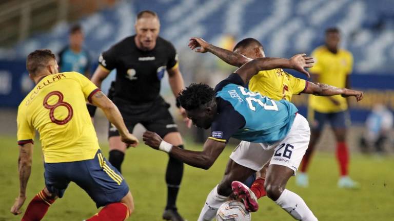 Colombia prolonga malos resultados de Ecuador con victoria 1-0 en la Copa América