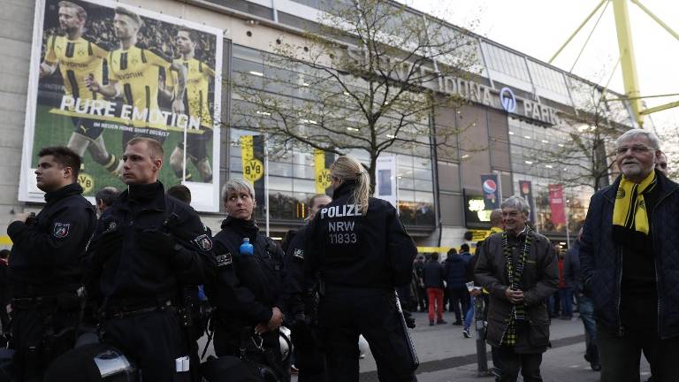 Un herido en explosión cerca del autobús del Borussia Dortmund
