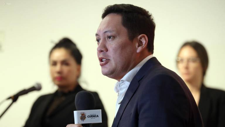 Fotografía de archivo del alcalde de Cuenca, Cristian Zamora.