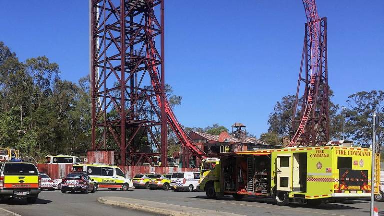 4 muertos en accidente en un parque de atracciones en Australia