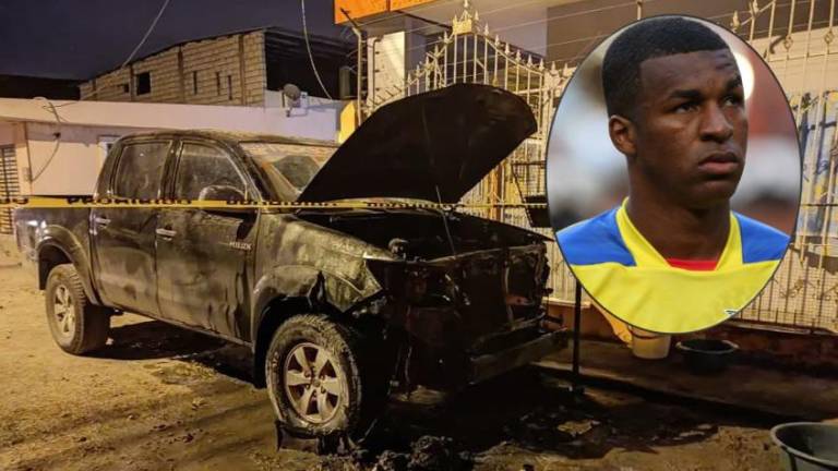Frickson Erazo sufre atentado: queman camioneta del exfutbolista y disparan contra su casa