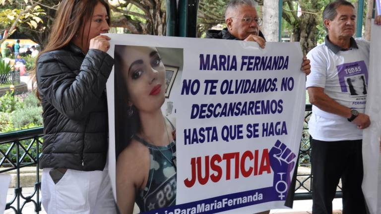 Familia de María Fernanda López exige justicia.