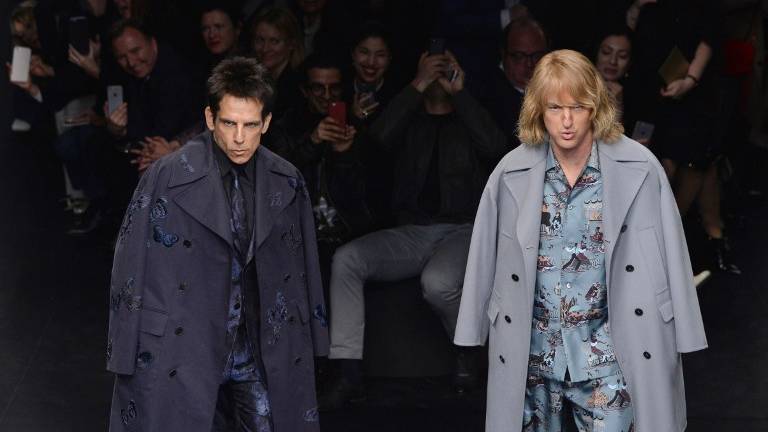 Ben Stiller y Owen Wilson, modelos por sorpresa en París para Valentino