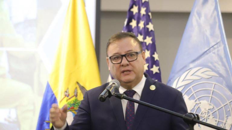 Juan Zapata desmiente que Ecuador sea parte de la ruta de producción del fentanilo.