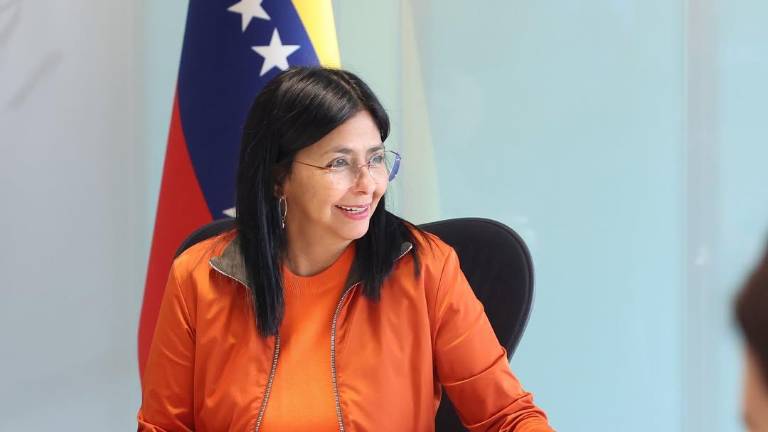 La ahora presidenta de Venezuela, Delcy Rodriguez, en una foto de archivo.