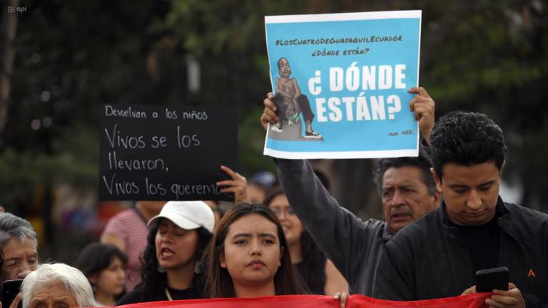 Asamblea tramita acción urgente ante la ONU por desaparición forzada de 4 niños en el sur de Guayaquil