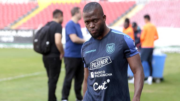 Enner Valencia, capitán de la selección de Ecuador.