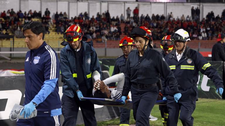 Pedro Ortiz sufre un esguince de ligamento y Emelec anuncia su tiempo de recuperación
