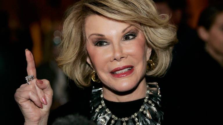 Joan Rivers murió por falta de oxígeno en el cerebro durante operación