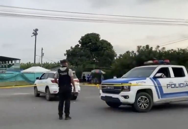 $!El lugar del atentado contra Montgomery Sánchez Jr.