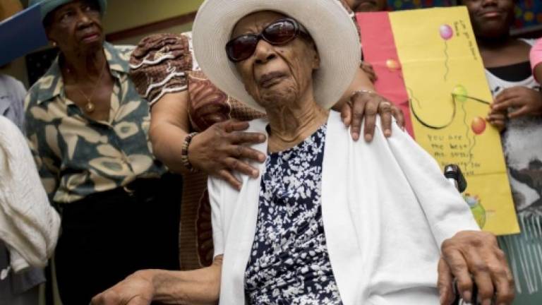 La persona más vieja del mundo celebra sus 116 años
