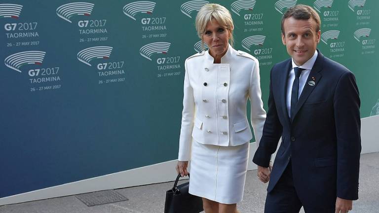 Emmanuel Macron, el benjamín del G7 que suscita curiosidad