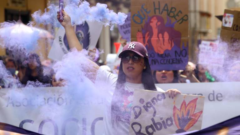 8M | Masivas marchas por el Día de la Mujer en Quito, Cuenca y Guayaquil
