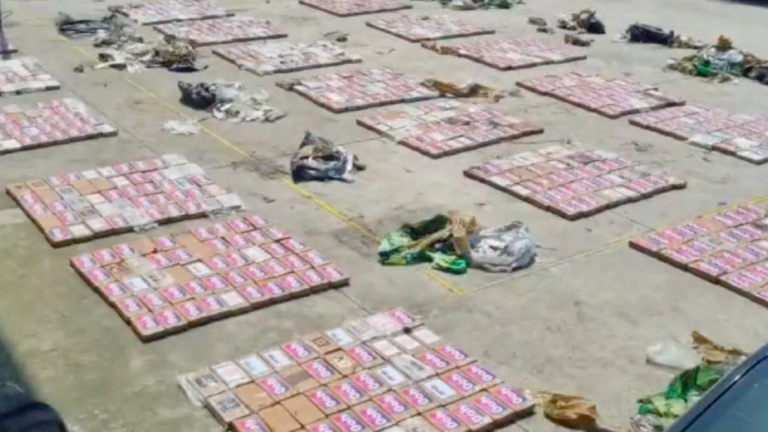 Hallan más de 1,1 toneladas de cocaína en un contenedor de banano que se dirigía hacia Bélgica