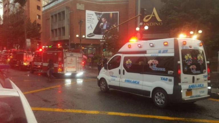 Explosión en centro comercial en Bogotá deja 4 heridos