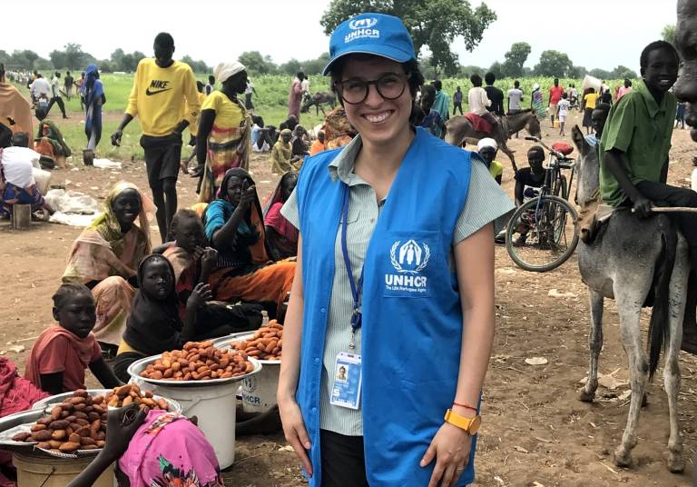 $!Margarita ayuda a refugiados en Sudán del Sur.