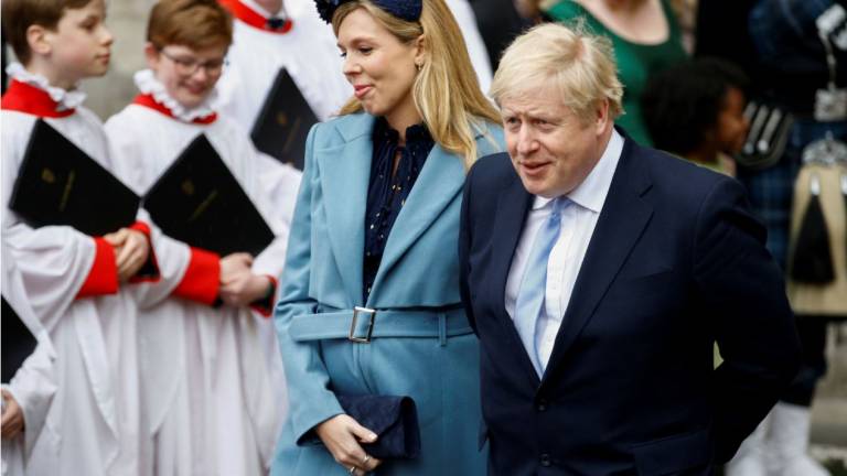 Boris Johnson y Carrie Symonds anuncian el nacimiento de su hijo