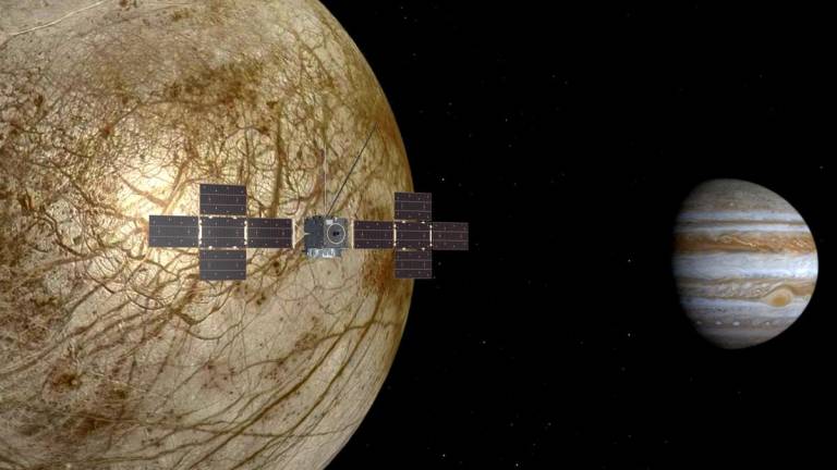 Juice: la misión espacial que explorará Júpiter para hallar gigantescos océanos que podrían estar enterrados bajo hielo
