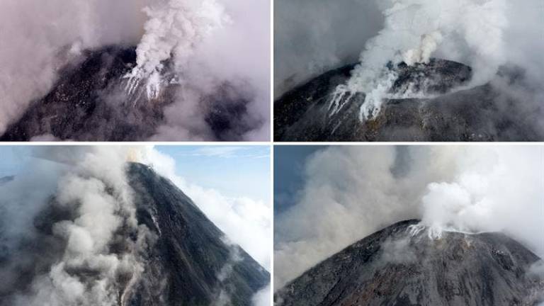 Tres comunidades son evacuadas por actividad del Volcán de Colima en México